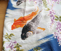 鯉のアロハシャツ　絹100%　シルク　和柄　TEN-NEN_画像5