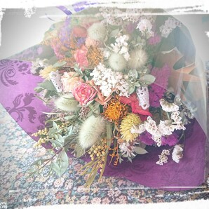 ☆Happy Mother's Day!ドライフラワー＊花束＊薔薇＊特別価格sale＊即決☆の画像5