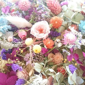 ☆Bouquet de minuit＊花材＊ヘッド＊詰合せ＊ミニ薔薇＊色々＊ハーバリウムなどの作品づくりに＊sale1円～☆の画像2