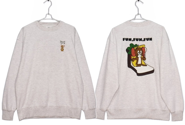 即決■★Tom and Jerry トムとジェリー★■トレーナー:SIZE=L