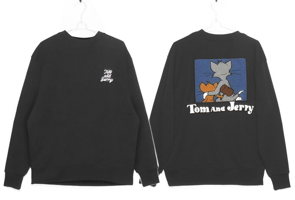 即決■★Tom and Jerry トムとジェリー★■トレーナー SIZE=M