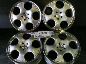 [中古ホイール4本セット]ANTERA タイプ163(2ピース)[17x8J+35/PCD100/5H]クライスラー/PTクルーザー,VW/ニュービートル,等