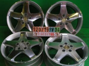 [中古ホイール4本セット]レオニス[17x7J+50/114.3/5H]ステップワゴン セレナ ノア エスティマ オデッセイ