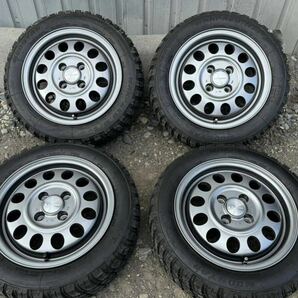 155/65r14 MUDSTAR WANPAKU マッドタイヤ 軽バン オフロード 5J×14インチ +35の画像1