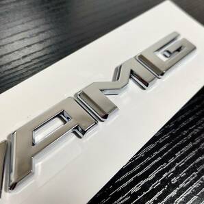 送料無料 現行 最新 NEW AMG トランクエンブレム CLA45A45C63E63S63W222W213w463AW176W203W245W246R230R231W163W164W204W221W169W166W176の画像2