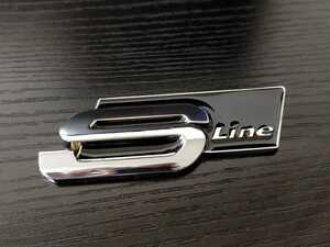 ネコポス送料無料 黒 AUDIアウディ S-Line sline エンブレムRS A1 A3 A4 B5 B6 B7 B8 A5 C5 A6 C6 c7 A7 A8 A1 V8 Q3 Q5 Q7 SQ5