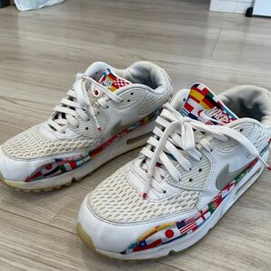 中古　NIKE airmax90 ロシアワールドカップ限定　26cm