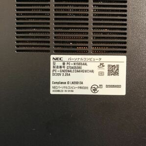 Win11 Pro NEC LAVIE N15 N1565/AAL PC-N1565AAL [AMD Ryzen 7/メモリ8GB/SSD256GBz」の画像9