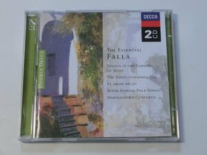 Kml_ZCD1761／THE ESSENTIAL FALLA　スペインの庭の夜/三角帽子/恋は魔術師/7つのスペイン民謡/クラヴサン協奏曲 （輸入CD 2枚組）