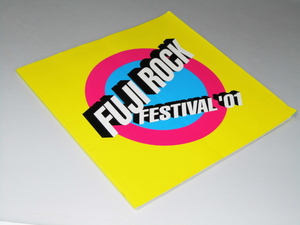 Glp_341718　コンサートパンフレット　FUJI ROCK Festival 2001.　SMASH