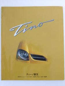 Glp_334424　自動車カタログ NISSAN Tino/Optional Parts　表写真.