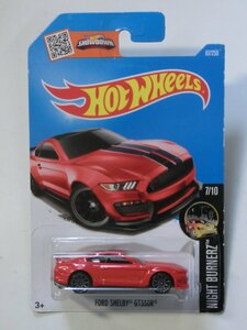 Kml_ZZm072／Hot Wheels ホットウィール：FORD SHELBY GT350R　NIGHT BURNERZ 【未開封】