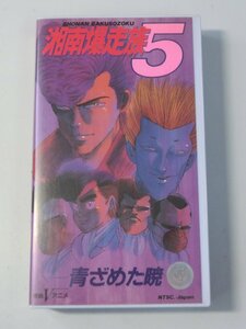 Kml_ZVHS189／湘南暴走族 ５：青ざめた暁 【VHS】動作未確認