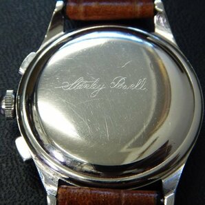 6080 希少売切り☆ ギャレット クロノグラフ Excelsior Park 4? GALLET Chronograph 1950年代 手巻き メンズ 腕時計 アンティークの画像5