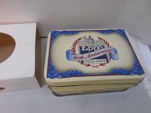 Zippo 60th Anniversary 1932-1992　限定品 ミッドナイトクローム　1992年製　未使用　