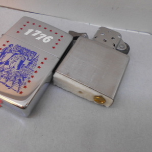 ビンテージ Zippo アメリカ建国200周年記念 1776-1976 1975年製 未使用 ニアミント,オリジナルインナー箱は汚れ,痛みがありますの画像5