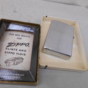 ビンテージ Zippo アメリカの著名な上院議員 1965年製 未使用 ニアミントコンディション,オリジナルインナー箱は汚れ,痛みがありますの画像3