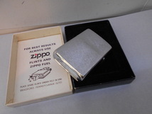ビンテージ Zippo ジッポーテニスクラブ 1981年製　未使用　ニアミントコンディション,オリジナルインナー箱は汚れ,痛みがあります_画像2