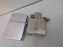 ビンテージ Zippo 5バレル ドローイングシリーズ　2羽のカモ 中古品 　1950-1953年製 デカヒンジ　同年代インナー付　VG+++コンディション _画像3