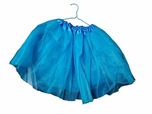 チュール　スカート 青 水色 スカート ドレス ハロウィン 女の子 レディース