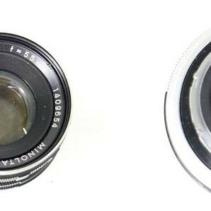 K3w115 MINOLTA SR-1 55mm F2 20mm F4.5 カメラ シャッター○ その他動作未確認 60サイズの画像8