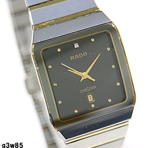 G3w85 RADO 152.0366.3 腕時計 クオーツ 現在不動 60サイズ