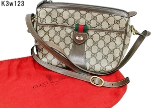 K3w123 ショルダーバッグ Gucci オールドグッチ 内側劣化/粉吹きあり 現状品 60サイズ