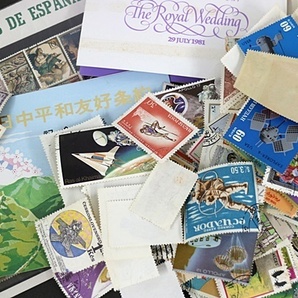 O3W31 海外切手おまとめ 中国 現状品 ネコパケの画像1