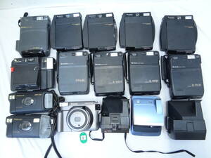 Z5D 大量 １６台 ポラロイドカメラ FUJIFILM SLIM Ace Mr HANDY instax 500AF LAND SONAR Autufocus One600 SUN635QS Joycam 等 ジャンク