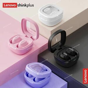 ☆リーズナブル/Lenovo/thinkplus (XT62) ワイヤレスイヤホン/BluetoothV5.3/HD通話/白