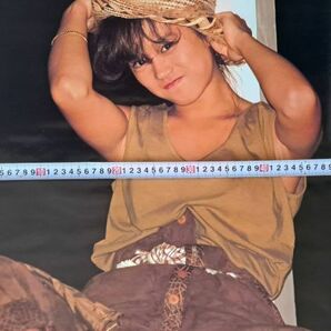 美品 非売品 中森明菜 ポスター 1984 清水清太郎 パイオニア 昭和アイドル 80年代の画像6