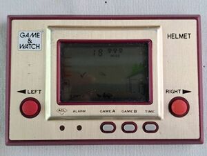  electrification verification operation goods Showa Retro Game & Watch CN-07 GAME&WATCH Game & Watch HELMET CN-07 helmet Nintendo nintendo 