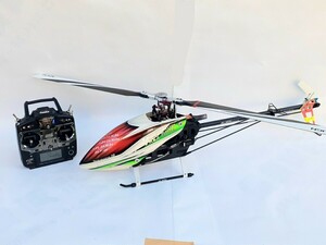 ALIGN T-REX500L DOMINATOR 中古美品 1台(メカ付き) ＆ プロポ Futaba フタバ T10J-2.4GHz ＆ おまけ多数