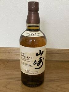 山崎 サントリー SUNTORY シングルモルトウイスキー 100周年記念蒸留所ラベル 700ml 未開封