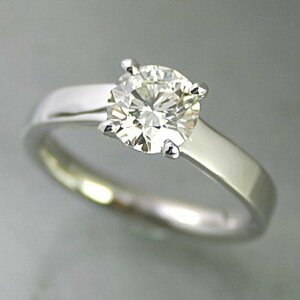婚約指輪 安い ダイヤモンド リング 0.6カラット プラチナ 鑑定書付 0.602ct Dカラー VVS2クラス 3EXカット H&C CGL