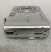 B1029→動作確認済み CASIO EXILIM EX-Z100 カシオ エクシリム コンパクトデジタルカメラ デジカメ 家電 小型 シルバー 撮影器具　中古_画像3