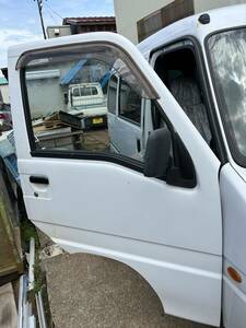  Subaru Sambar tv2 parts right door right front door / driver`s seat door white 