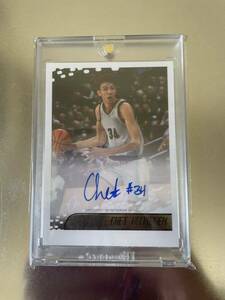 2022 Topps CHET HOLMGREN auto 99シリ Oklahoma City Thunder サイン Panini NBA RC 