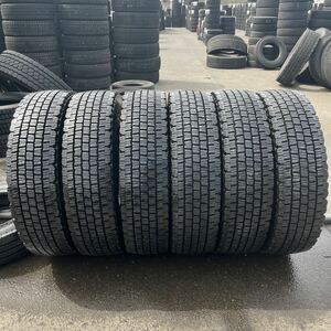 225/90R17.5 DUNLOP, SP081 イボ付　激安美品　6本セット：52000円