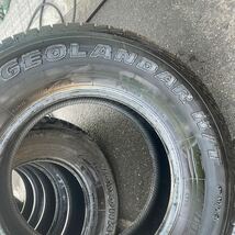 265/70R17 .　ヨコハマ　115S. GEOLANDAR. H/T. GO56美品　　4本セット：31000円_画像7