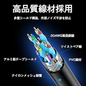 DP-DVI 変換ケーブル 変換 アダプター モニター 多機能 変換ハブ プロジェクター 1.8m 内臓1080Pフ HD(Fulの画像3