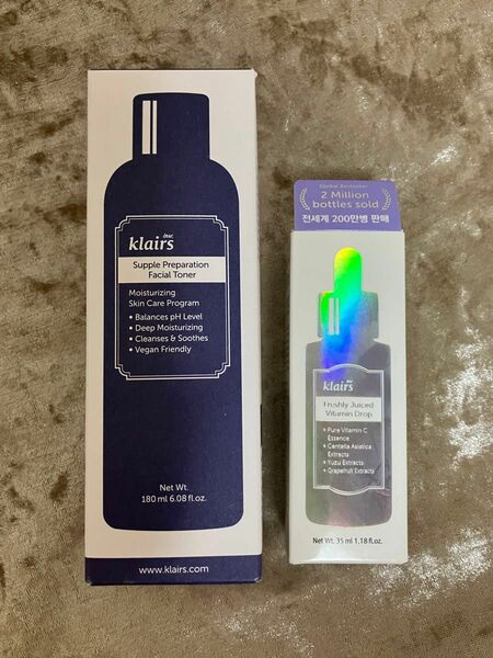 クレアス Klairs フレッシュリージュースビタミンドロップ 35mL サプルプレパレーションフェイシャルトナー180mL