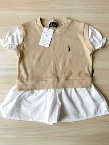 新品未使用 タグ付き 子供服 キッズ EASTBOY 半袖 夏服 女の子 100サイズ トドラー