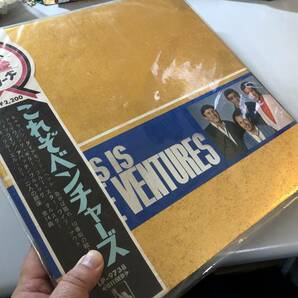 LP 赤盤 ベンチャーズ THIS IS THE VENTURES これぞベンチャーズ LP-9738 大きな写真あり 1円の画像10