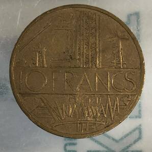 1976 フランス 10FRANCS 1円の画像3