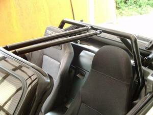 * Honda Beat roll bar 6 point type center bar 2 ps * new goods BEAT,PP1,HONDA, roll cage 