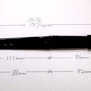 激安 †業者の在庫品を購入†黒色・ブラック◆シルバー色の尾錠◆新品 コードバン 時計バンド  ラグ幅18mm 馬革 ハンドメイド 肉厚感の画像6