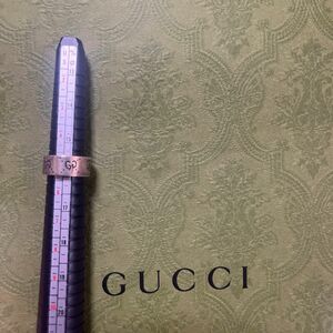 GUCCI グッチ 本物 GG スカル 指輪 リング