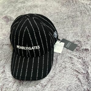 PEARLY GATES パーリーゲイツ 新品タグ付き ロゴ総柄 キャップ 帽子 CAP