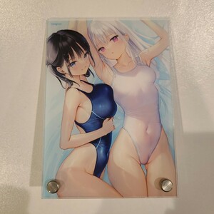 mignon works A6アクリルボード　七海　シロ　mignon展